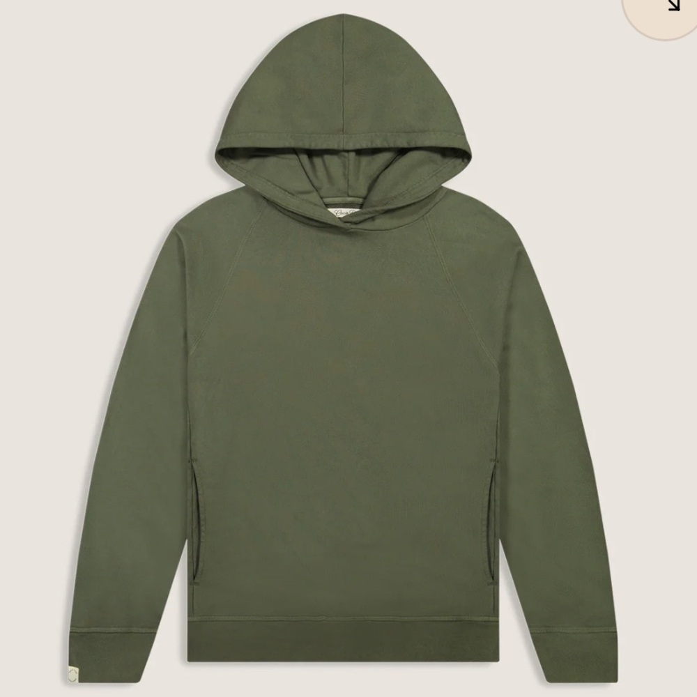 CACIO PEPE- Organic Cotton Raglan Hoody